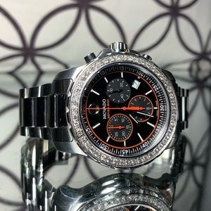 1.4CT Diamond Movado 800 Swiss Chronograph